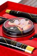 Набор Shunga «Секрет Гейши» (Geisha's Secret), клубника и шампанское