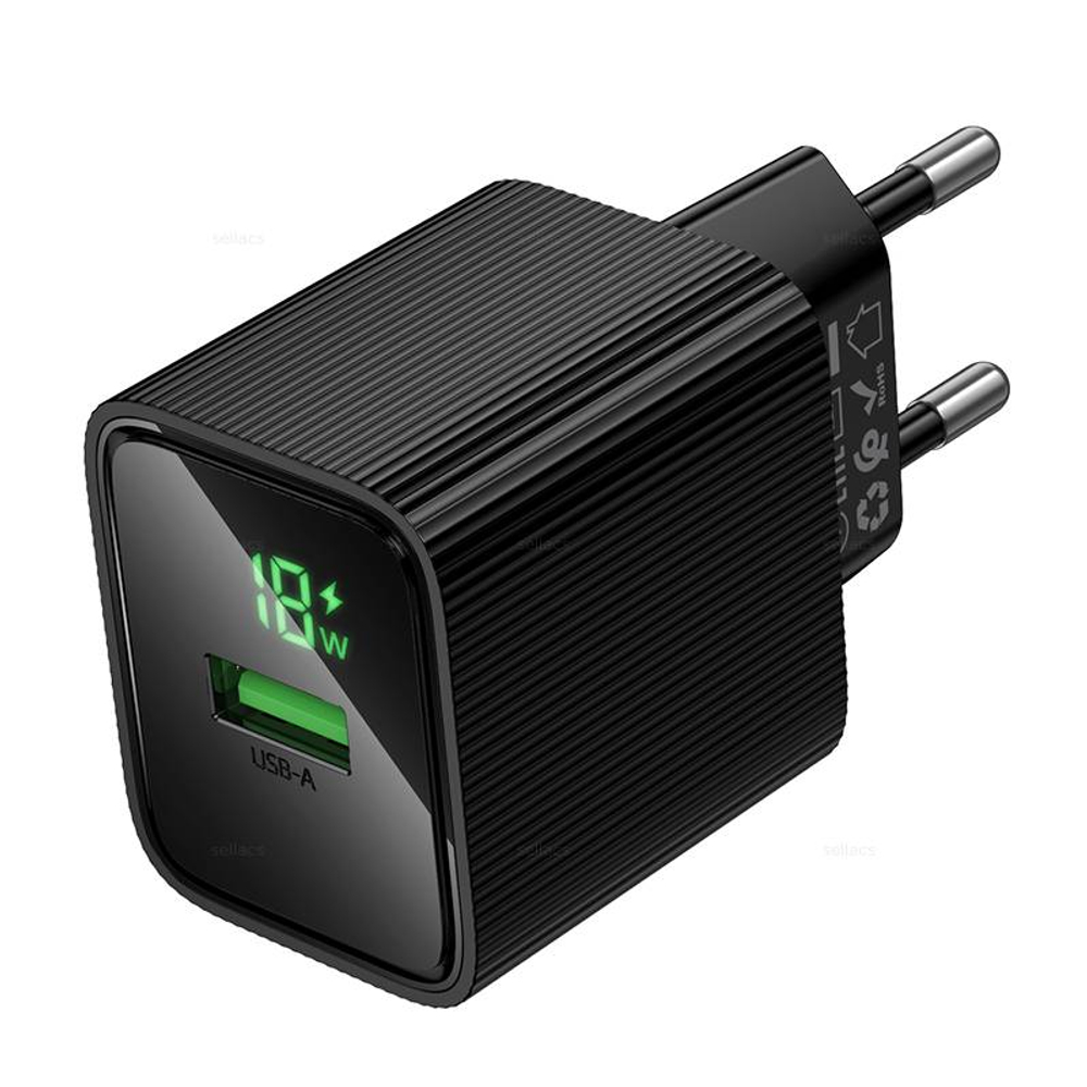 Hoco CS81A Excellent QC3.0 зарядное устройство с цифровым дисплеем