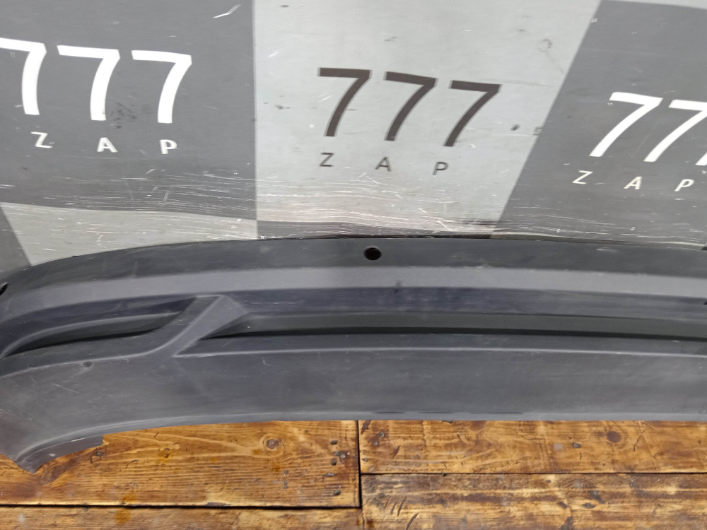 Юбка заднего бампера Skoda Rapid 2 20-нв Б/У Оригинал 60U807521A9B9