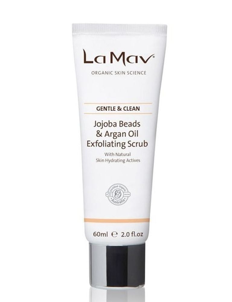 LA MAV Jojoba Beads &amp; Argan Oil Exfoliating Scrub