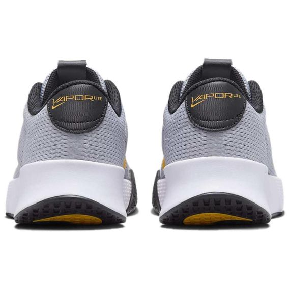 NIKE Court Vapor Кроссовки для тенниса Низкие Серо-желтые Мужские