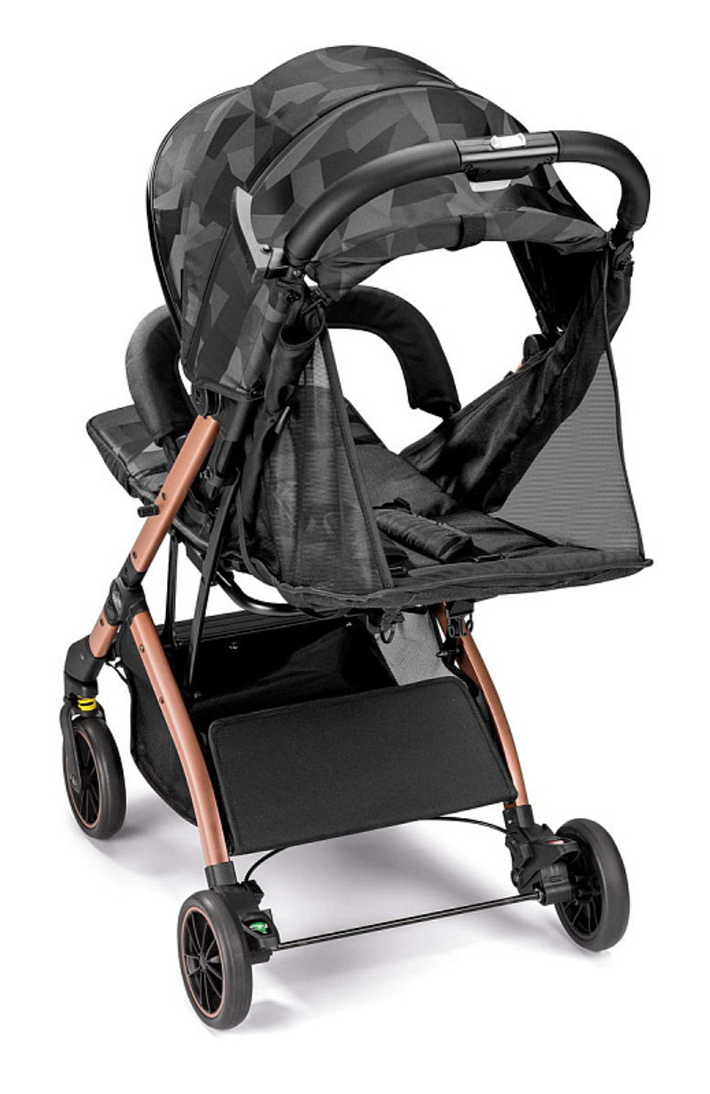 Прогулочная коляска Cam Compass 2.0 194 чёрный жаккард