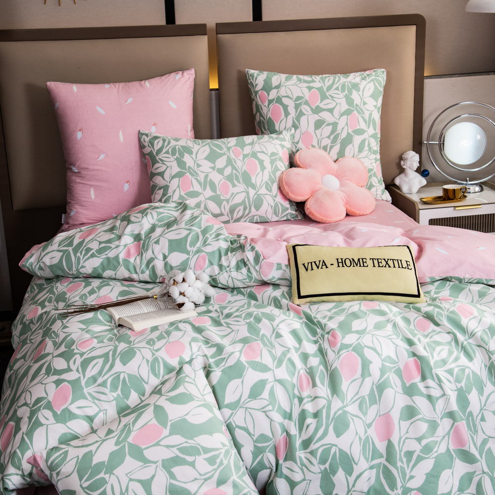 Комплект постельного белья Люкс Сатин 100% хлопок A306