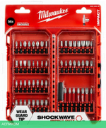 Набор бит Milwaukee Shockwave 56шт в пластиковом кейсе (4932492006)