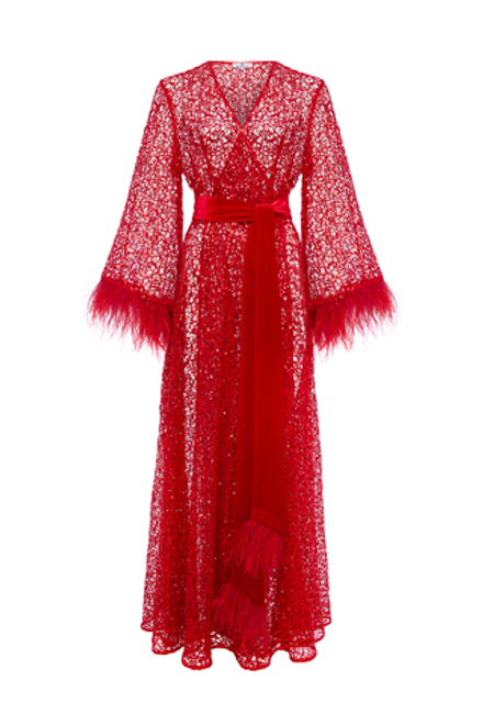 Платье-халат "Burlesque"