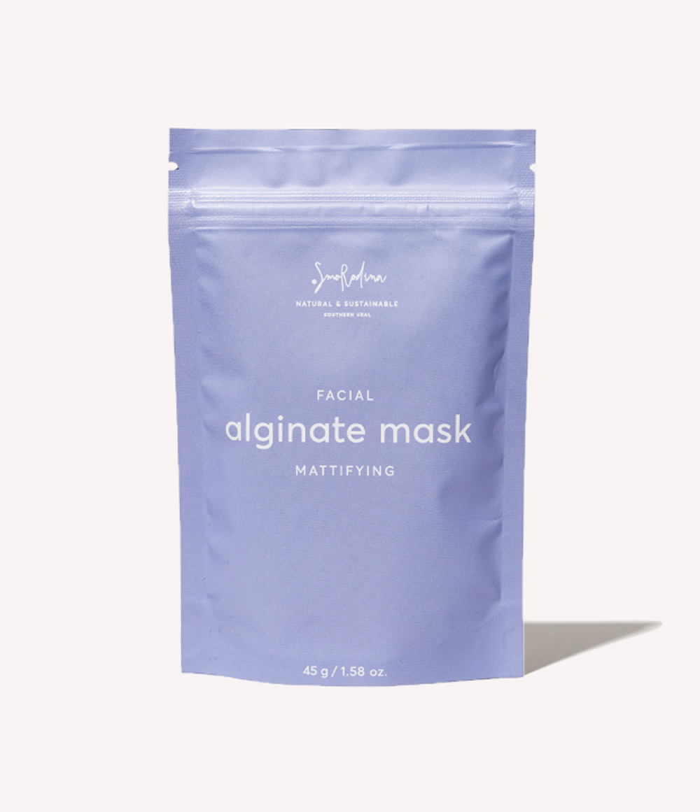 Маска альгинатная SmoRodina MATTIFYING матирующая (45г)