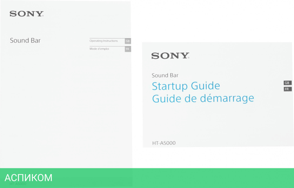 Саундбар Sony HT-A5000 черный