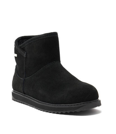 Кожаные угги dofida mini EMU Australia - черный(W12645)