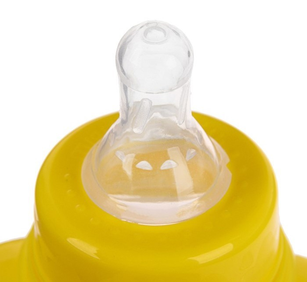 Бутылочка для кормления «Мамина радость» детская приталенная, с ручками, 150 мл, от 0 мес. 2969863