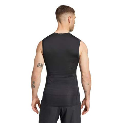 Баскетбольная мужская футболка adidas Techfit Compression Training Sleeveless