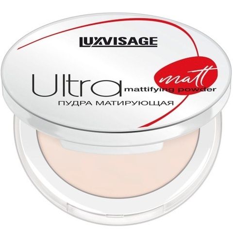 Пудра матирующая LUXVISAGE Ultra matt тон 103