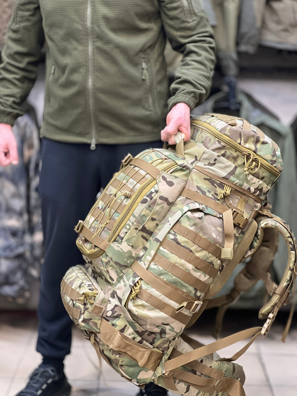 Рюкзак рейдовый 7.62, 100 л, Мультикам