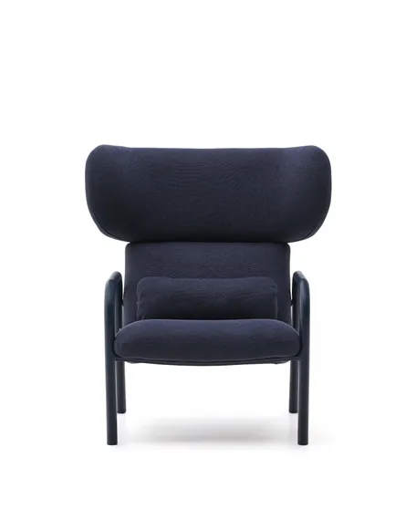 Кресло Inari синее из стали и полиэстра