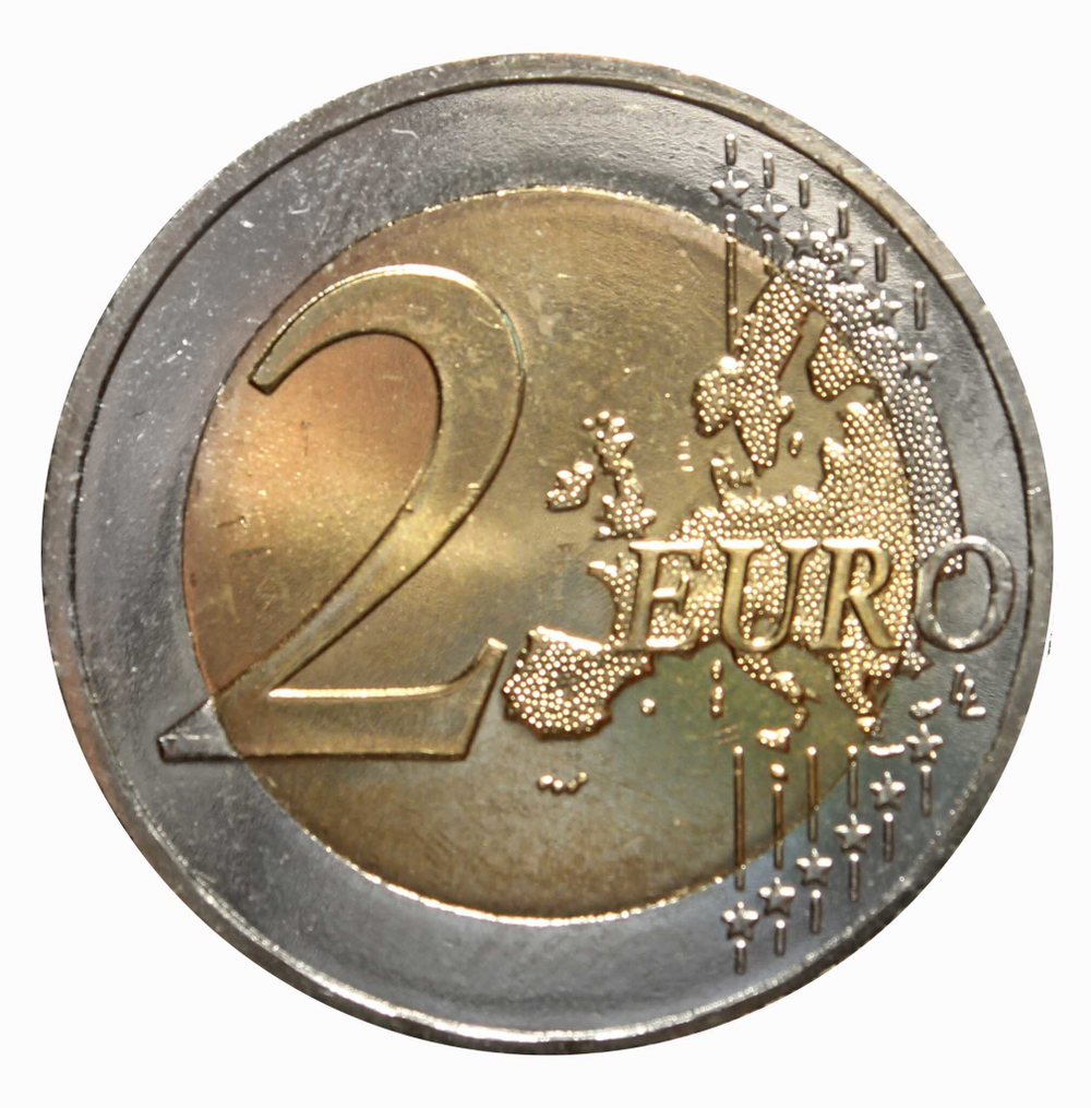 2 евро Кипр - пафос - культурная столица Европы. 2017 г.