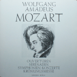 Wolfgang Amadeus Mozart / Ouverturen - Serenaden - Symphonien - Konzerte - Kronungsmesse (5LP)