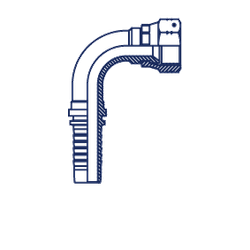 Фитинг DN 12 DKI (Г) 20x1.5 (90)