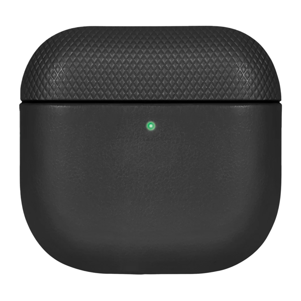 Кожаный чехол Native Union (Re)Classic Case для AirPods 4 Гибридный чехол из экокожи с зернисто-текстурированным контрастом. На внутренней стороне крышки предусмотрено клейкое покрытие для лучшего крепления