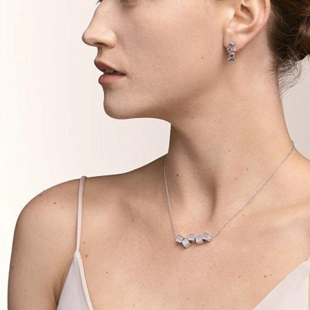 Колье Coeur de Lion Silver 5071/10-1700 цвет серебряный