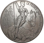 France 10 Euro 2017 – Orléans "La Victorieuse". Silver Coin from the "France by Jean-Paul Gaultier" Series