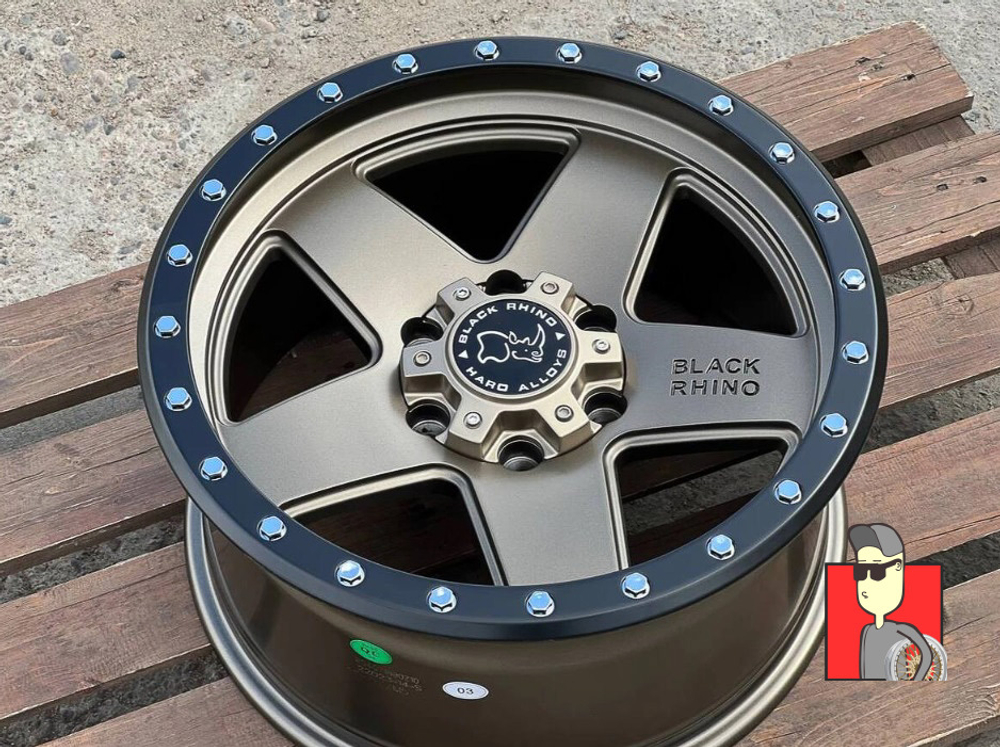 Комплект дисков Black Rhino Crawler 18x9 et10 6x139.7