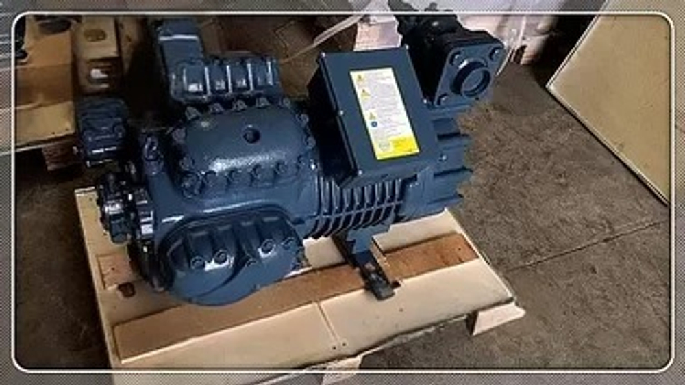 Поршневой полугерметичный компрессор Copeland D6DL-2700 с мощностью 35 л.с.