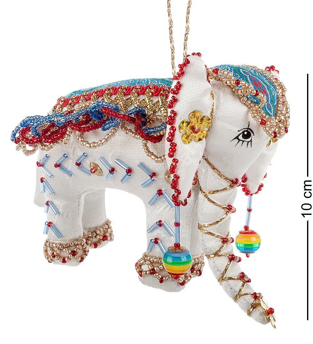 РусКукла RK-519/2 Кукла подвесная «Слон» бисер