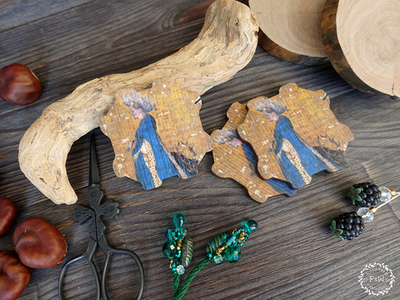 Бобинка "Штутгартские карты - Дама Оленей"