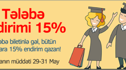 Tələbələrə müjdə!