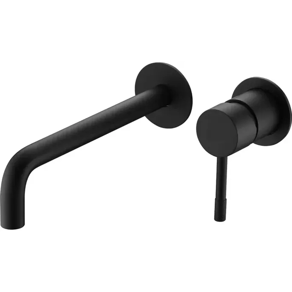 Смеситель для раковины Boheme Uno 465-B С ВНУТРЕННЕЙ ЧАСТЬЮ черный