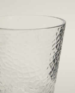 Zara Home стакан из стекла, цвет прозрачный, 9.8 см