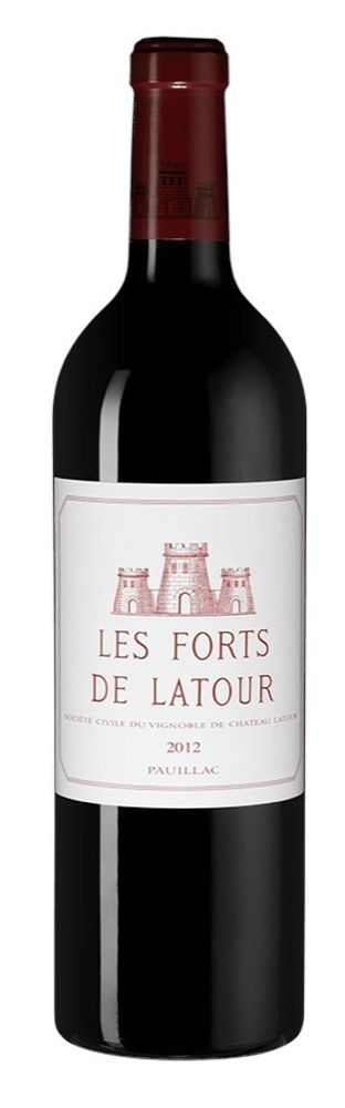 Вино Les Forts de Latour Chateau Latour 2012, 0,75 л.