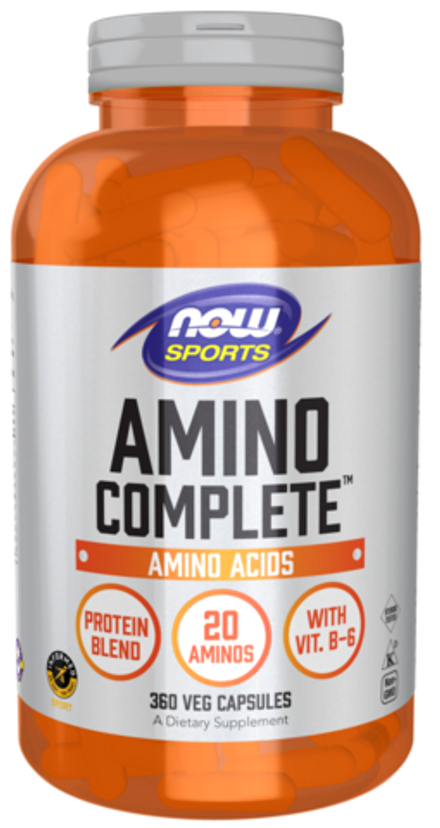 NOW Foods, Аминокислотный комплекс, Amino Complete, 360 вегетарианских капсул