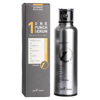 Сыворотка для лица May Island One Punch Serum For man 5 в 1 мужская заменяет лосьон после бритья, эссенцию, эмульсию, крем и крем для кожи вокруг глаз
