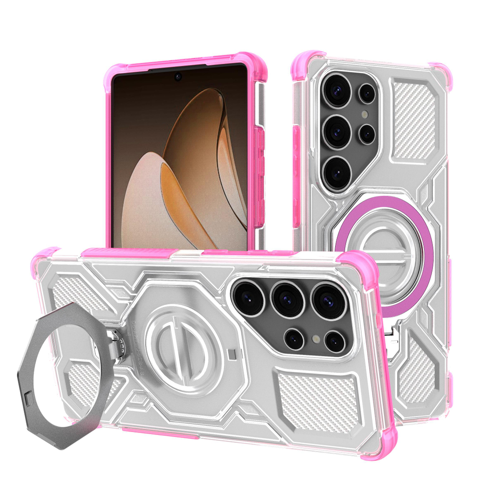 Прозрачный силиконовый чехол Expressive Clear Case для Samsung Galaxy S25 Ultra