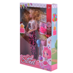 Кукла тип Модель на шарнирах с аксесс. 32см, коробка H221A-1