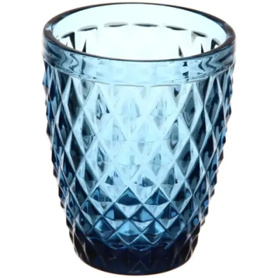 Стакан для коктейля «Cristal» Ромб синий
