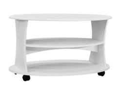 Стол журнальный Италия ИТ-14 белое дерево