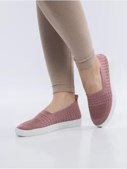 Мокасины летние текстильные