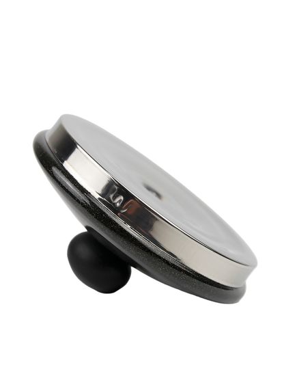 Чайник 2,2 л. эмалированный со свистком Kamille KM 1038A с черной бакелитовой ручкой