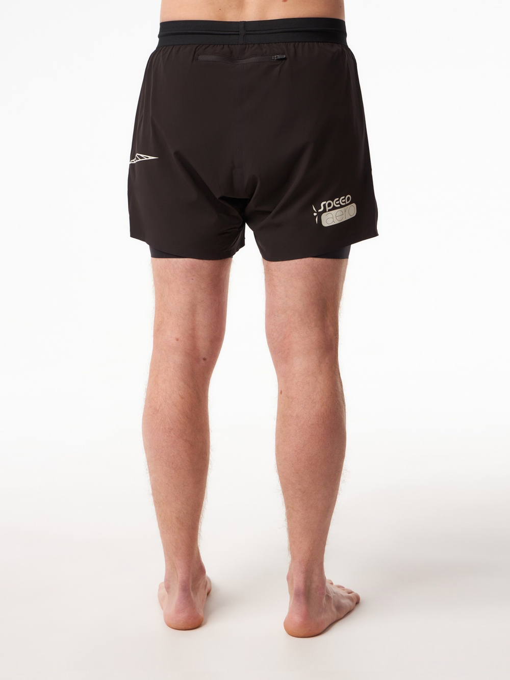 ШОРТЫ МУЖСКИЕ ELEVATE SHORT 5 | BLACK WHITE