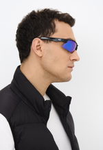 Спортивные очки GOG Faun / Black / White-Blue Lens