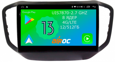Магнитола для Chery Tiggo 5 2014-2020 - Airoc 2K AU-2103 на Android 13, TS20, 12/512Гб, SIM-слот
