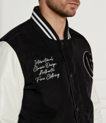 Куртка бомбер VERSITY GUESS - черный(M4YL11 WG9S2)