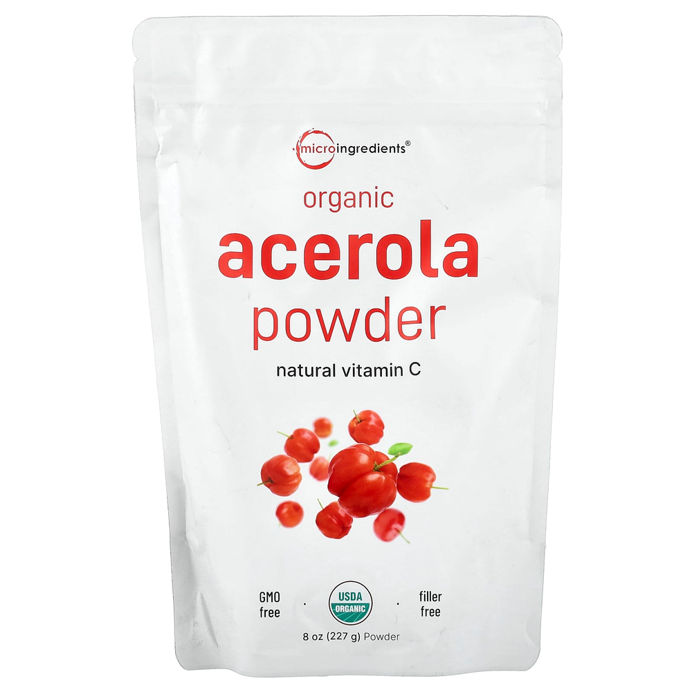 Micro Ingredients, Органическая ацерола в порошке, 227 г (8 унций)