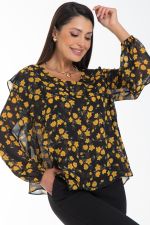 Блуза Красивая из шифона (флёр) Diolche