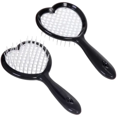 Расческа массажная «Сosmo style», цвет чернильная ночь, 20.5*10см (коробка PVS)