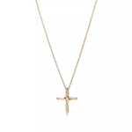 Подвеска из золота 18к(750 проба) , Tiffany 💠infinity Cross, В наличии