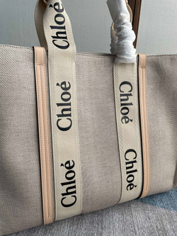 Chloe Large Woody Tote Bag 45 cm