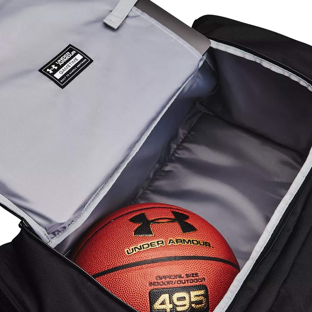 Under Armour Gametime Polyester Handbag, Shoulder Bag, Crossbody Bag, Travel Bag, Gym Bag Regular Unisex Black