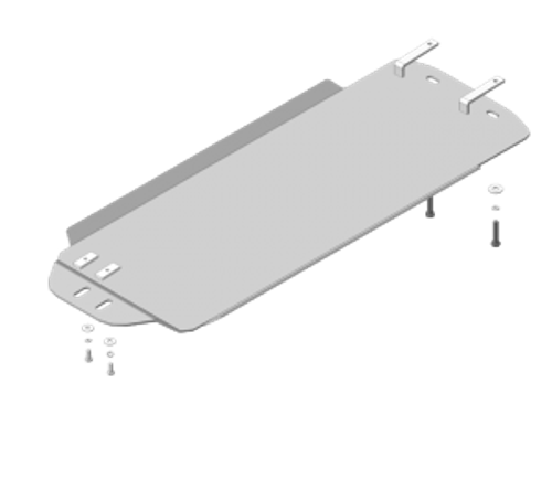 Усиленная защита Motodor кпп, разд. коробки. 5 мм, алюминий. для Infiniti FX 50 2008-2012,Infiniti FX 50 2012-2014,Infiniti QX 70 2014-2017 арт.38011
